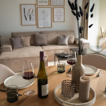 Maisonette Stadtglueck 아파트 *